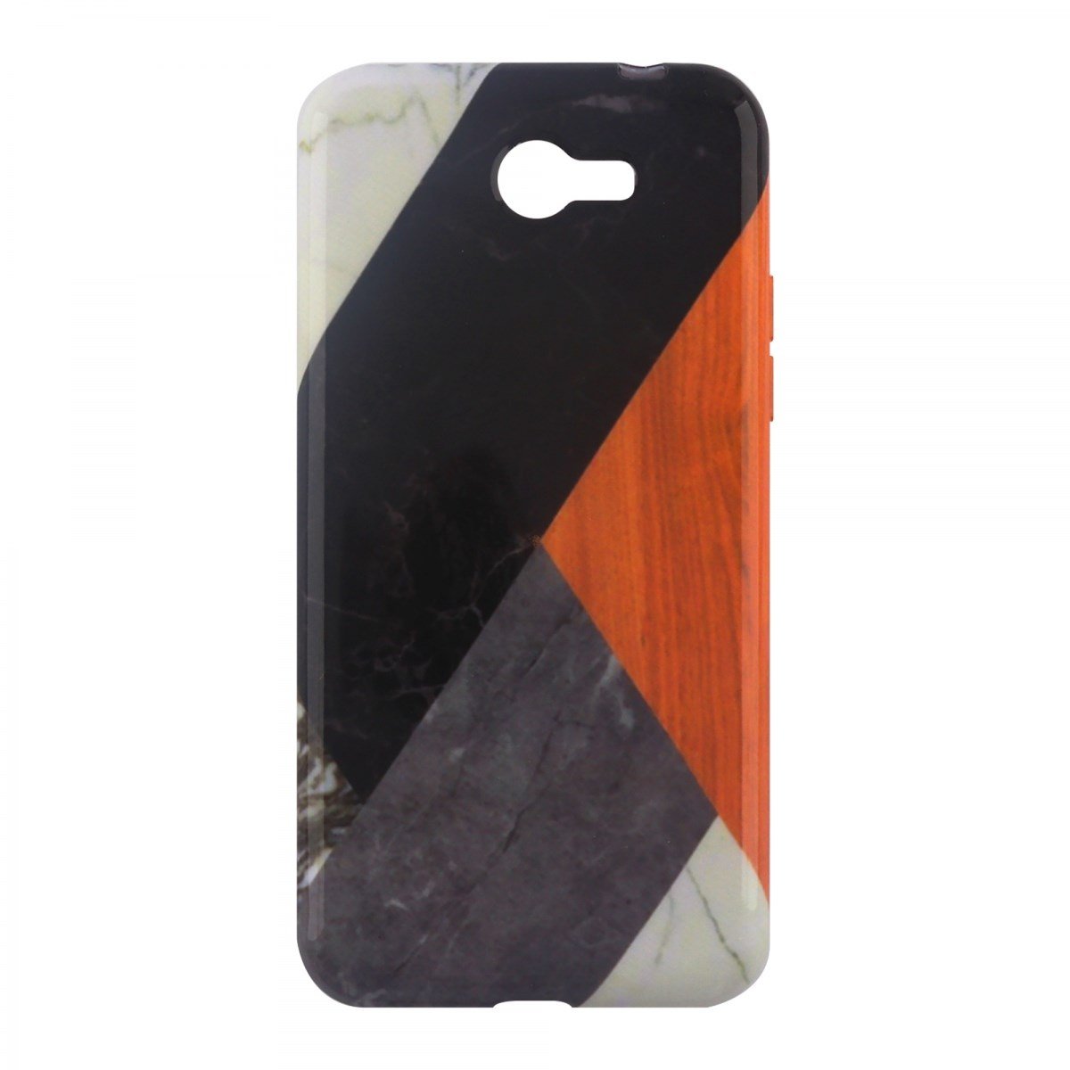 Nettech General Mobile GM6 Uyumlu Mermer Desenli Arka Koruma Kılıf NT-28576