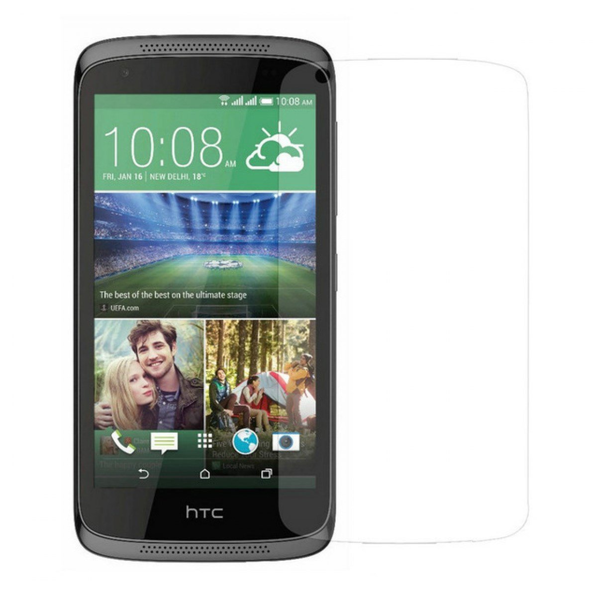 Nettech HTC Desire 526 Uyumlu Ön Koruma Cam Ekran Koruyucu NT-6361