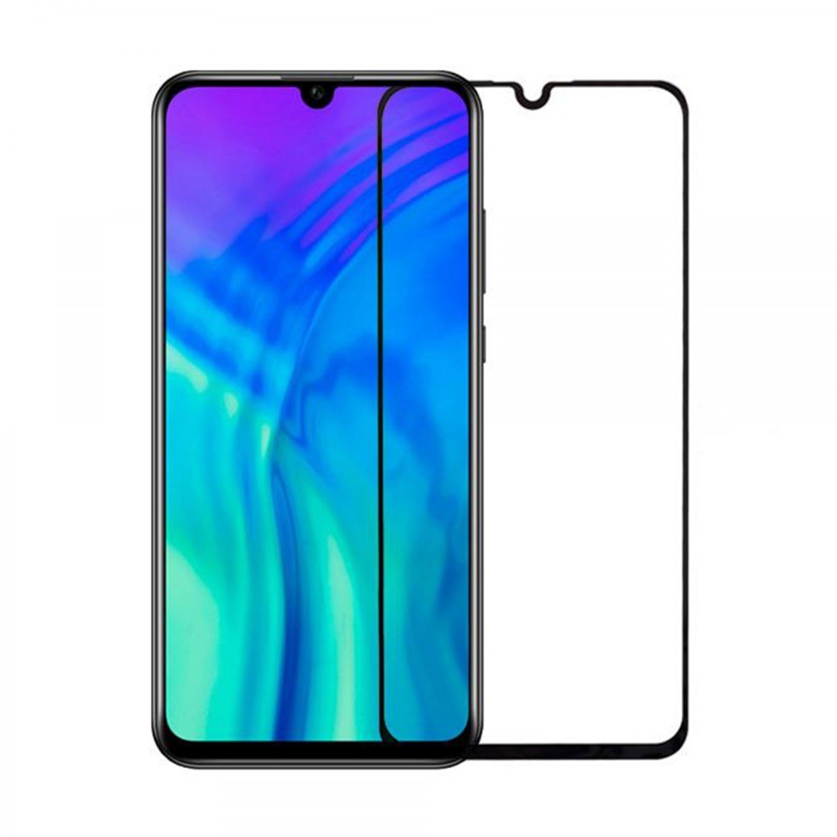 Nettech Huawei Honor 20 Lite Uyumlu 5D Glas Full Cam Koruyucu VR-19705