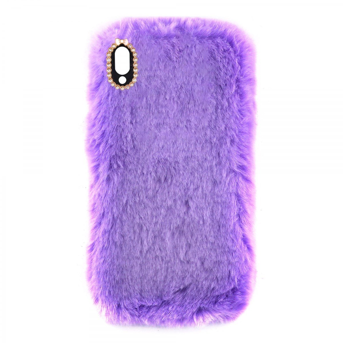 Nettech Huawei P20 Lite Uyumlu Peluş Arka Koruma Kılıf VR-12890