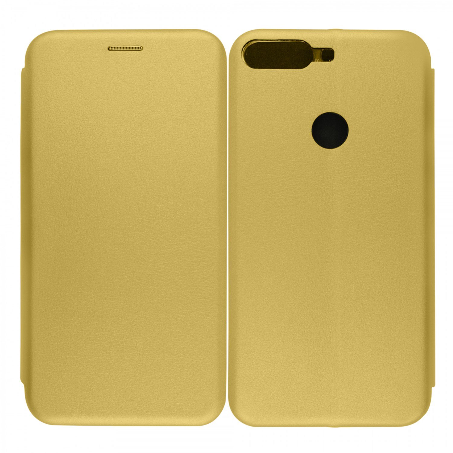 Nettech Huawei Y7 2018 Uyumlu Lüx Seri Kapaklı Kılıf VR-18149