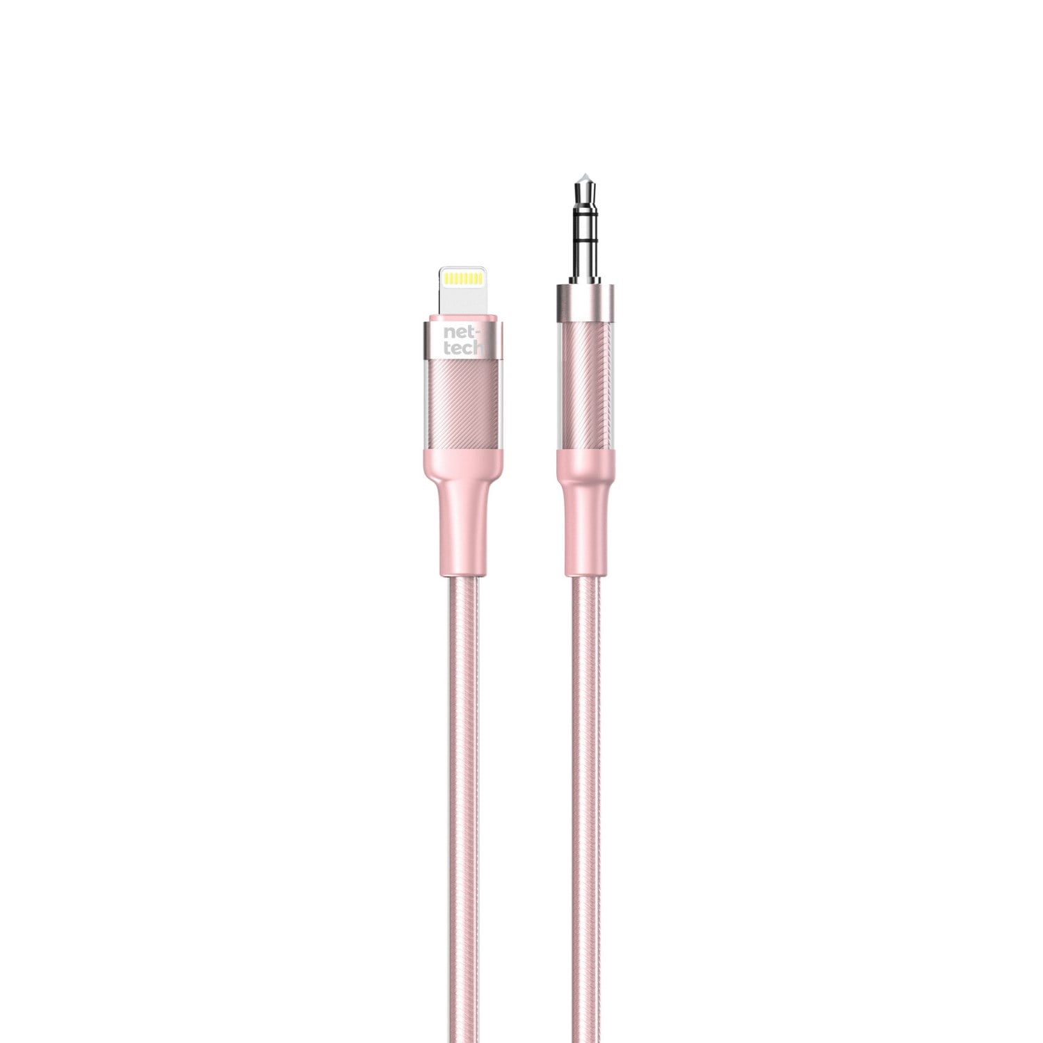 Nettech NT-AC06 Plastik 100 Cm Jack To Lightning Aux Kablo NT-108327