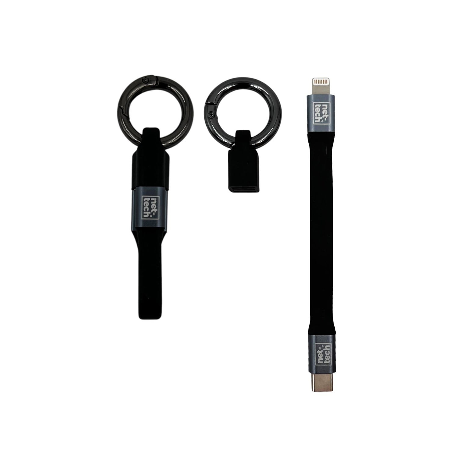 Nettech NT-DC23 Pd 27W Plastik 20 Cm Type-C To Lightning Şarj ve Data Kablosu NT-DC23