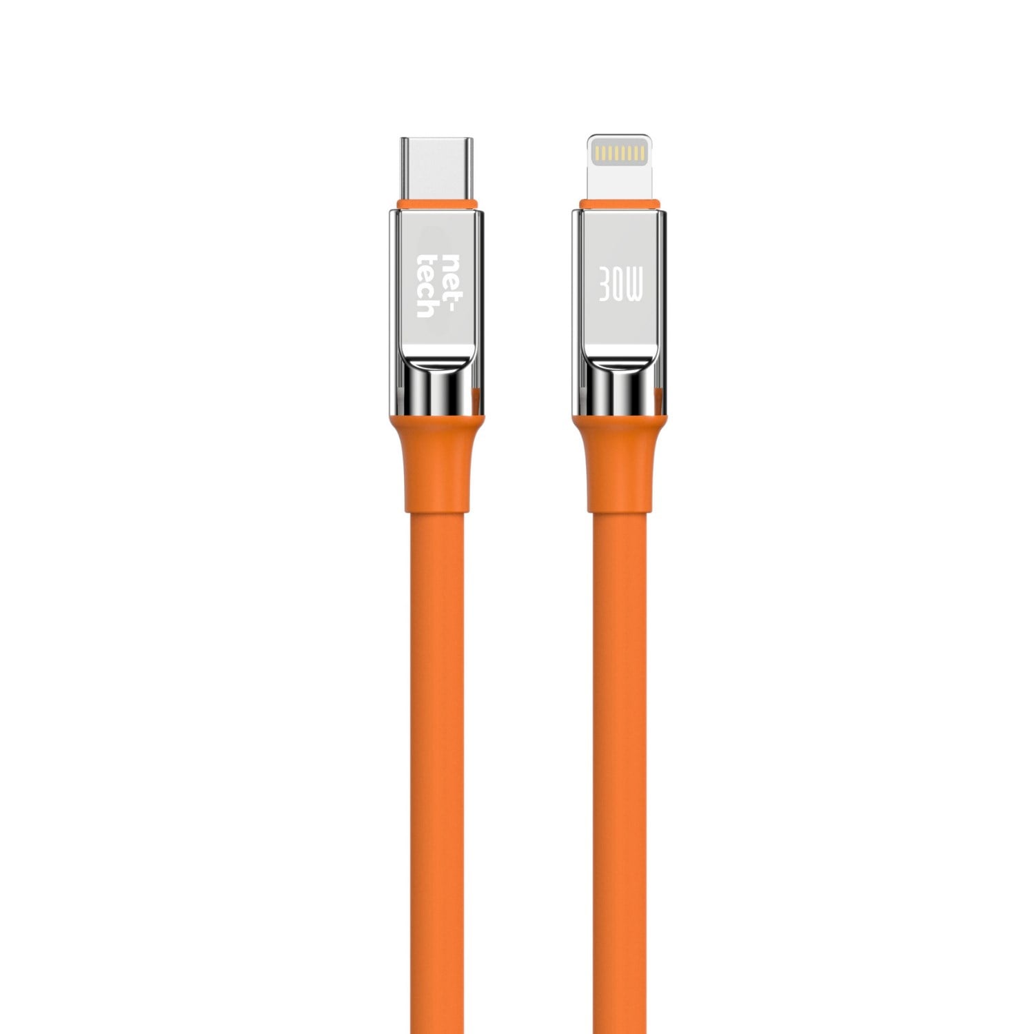 Nettech NT-DC30 30W Plastik 100 Cm Type-C To Lightning Şarj ve Data Kablosu NT-108292