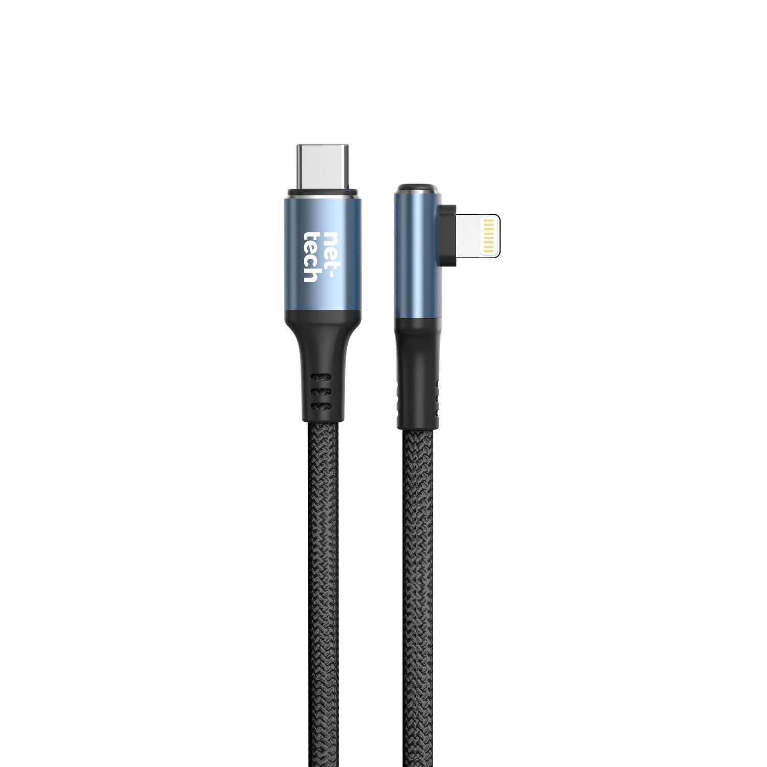 Nettech NT-DC37 30W Plastik 100 Cm Type-C To Lightning Şarj ve Data Kablosu NT-108306