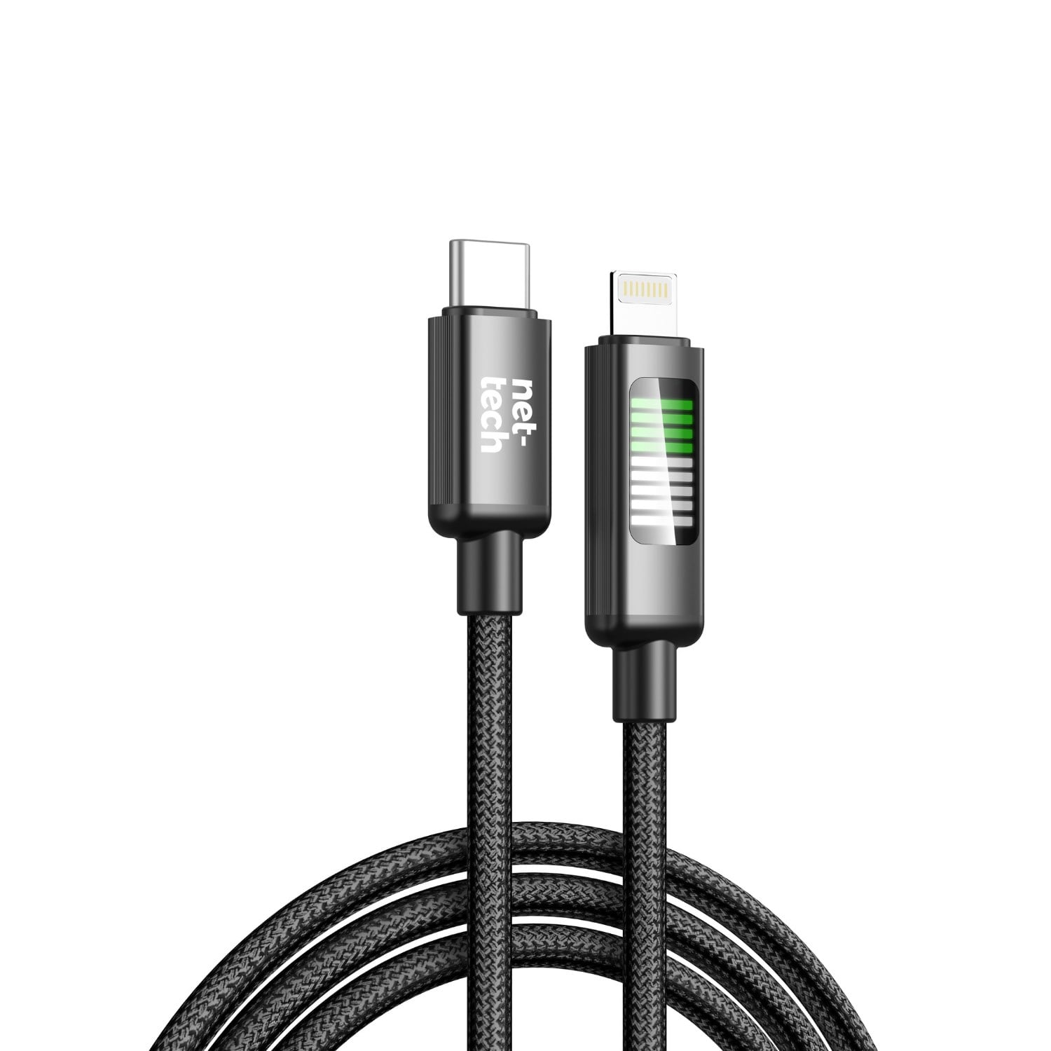 Nettech NT-DC41 30W Plastik 100 Cm Type-C To Lightning Şarj ve Data Kablosu NT-108310