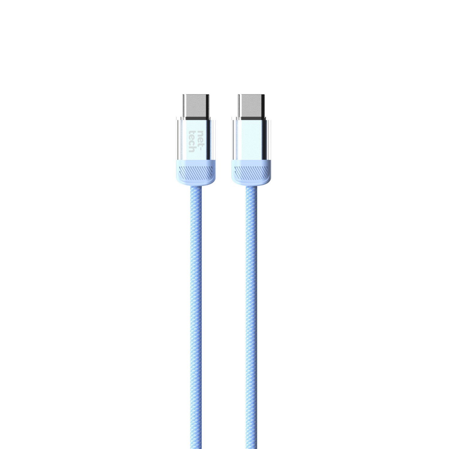 Nettech NT-DC47 60W Plastik 100 Cm Type-C To Type-C Şarj ve Data Kablosu NT-108318
