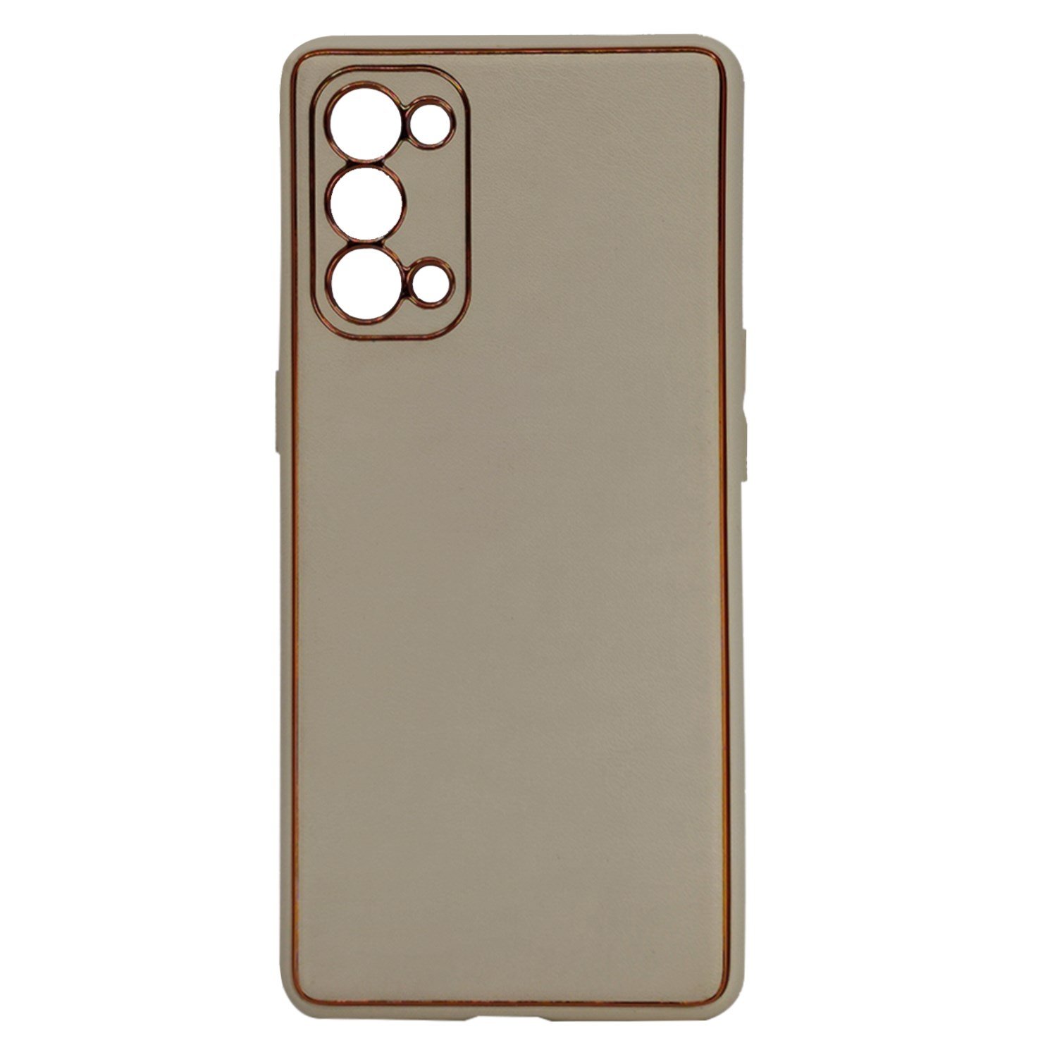 Nettech Oppo Reno 5 Pro Uyumlu Coco Leather Seri Arka Koruma Kılıf NT-93620