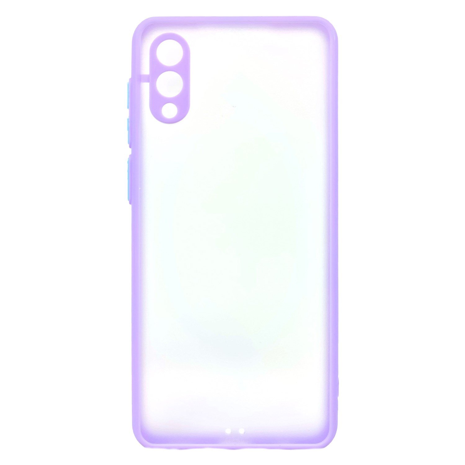 Nettech Samsung Galaxy A02 Uyumlu Kontrast Renkli Tuş Seri Arka Koruma Kılıf NT-88716