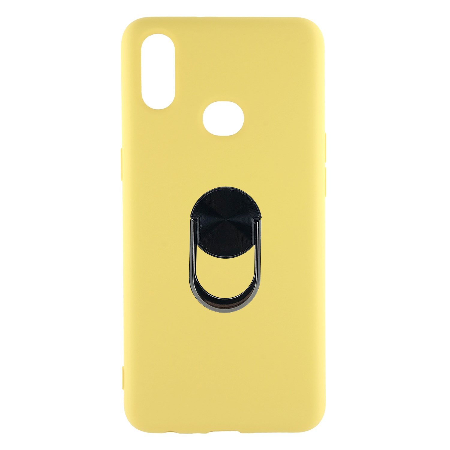 Nettech Samsung Galaxy A10S Uyumlu Leather Ring Nano Arka Koruma Kılıf NT-82904