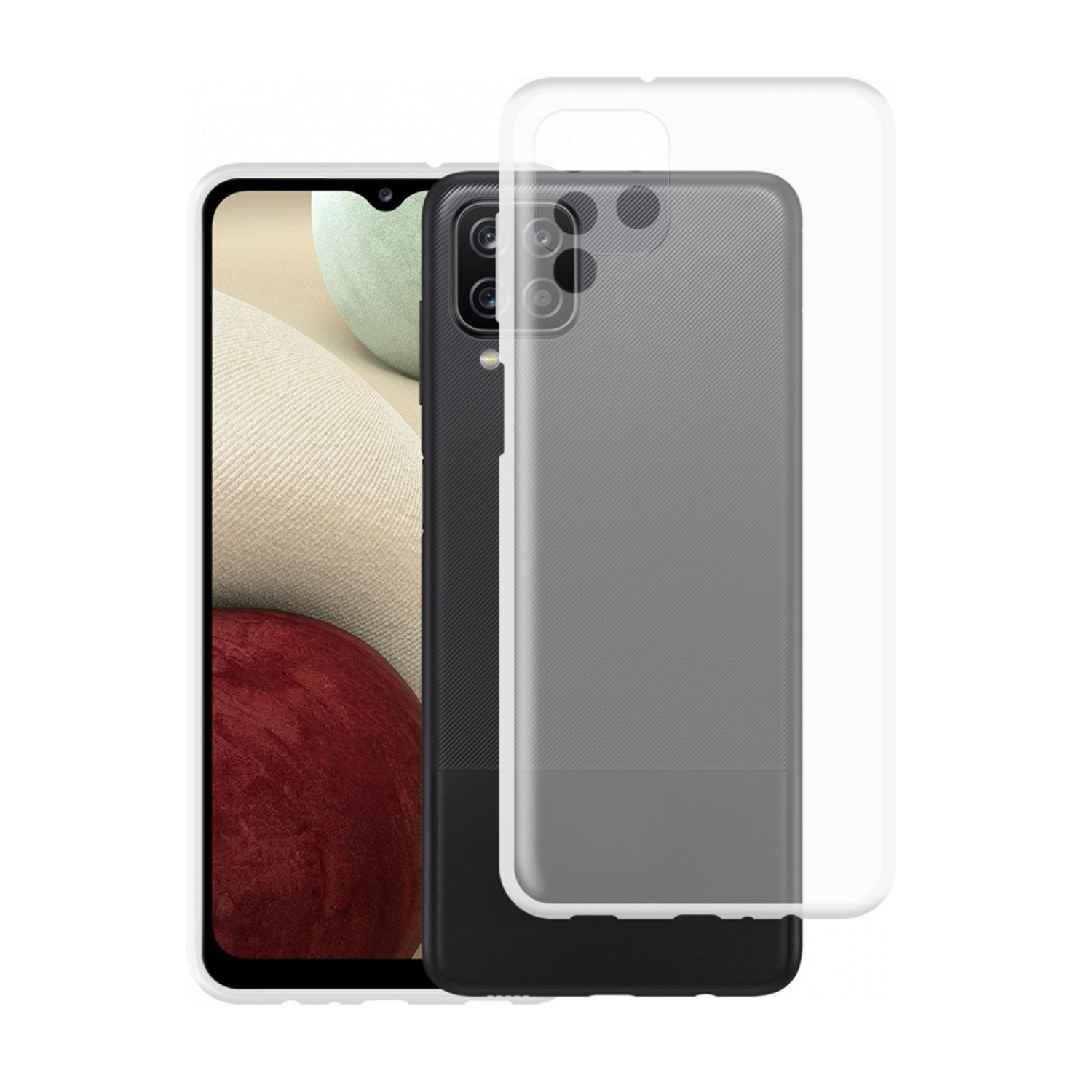 Nettech Samsung Galaxy A12 Uyumlu Lüx Seri Arka Koruma Kılıf NT-84677