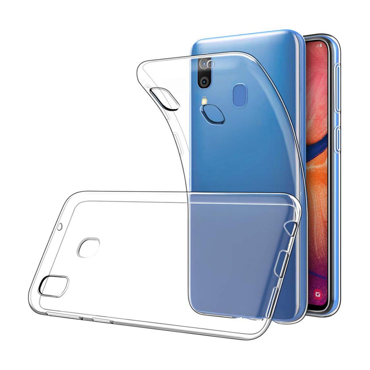 Nettech Samsung Galaxy A20S Uyumlu Lüx Seri Arka Koruma Kılıf VR-19773