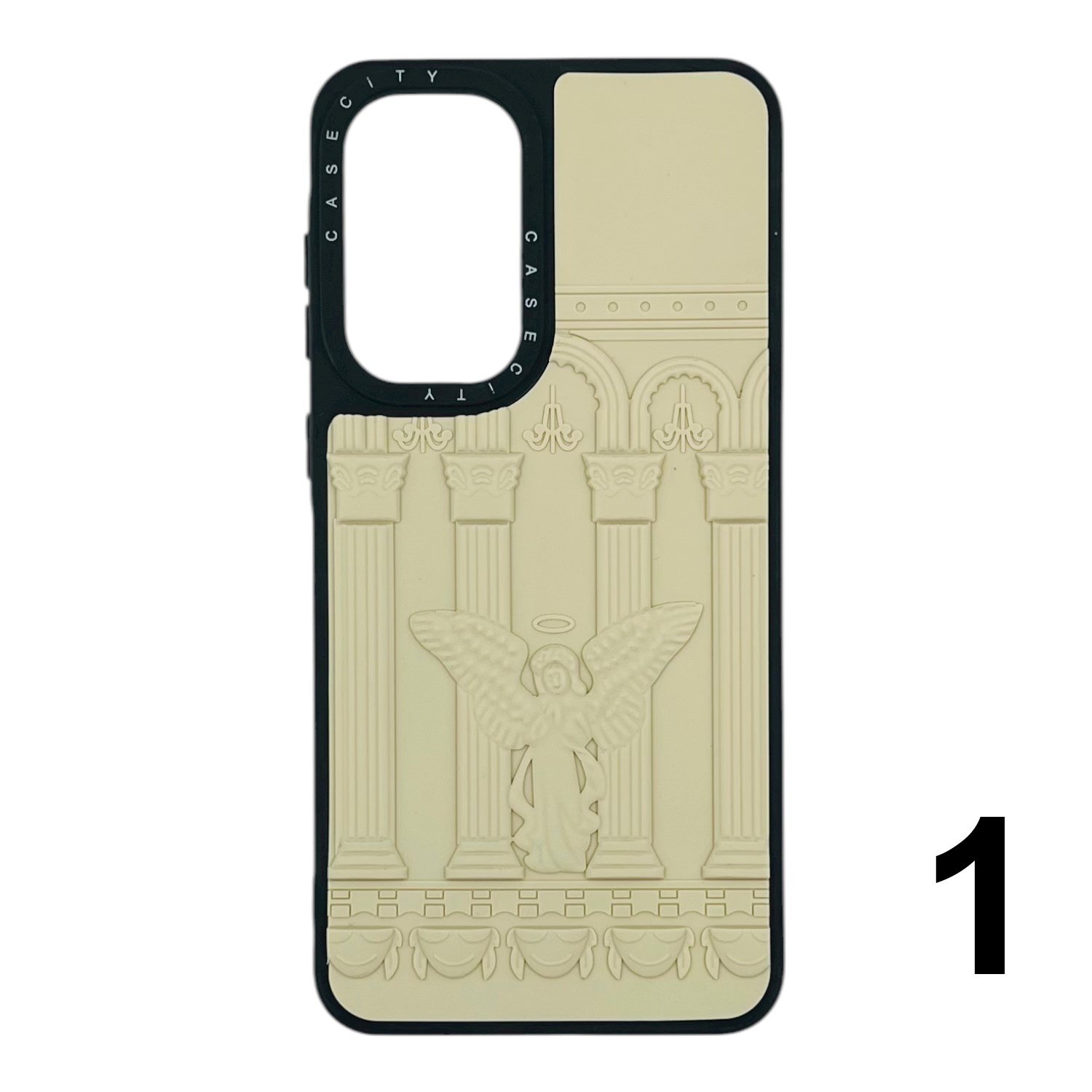 Nettech Samsung Galaxy A26 Uyumlu Casetify Kabartmalı Arka Koruma Kılıf NT-115264