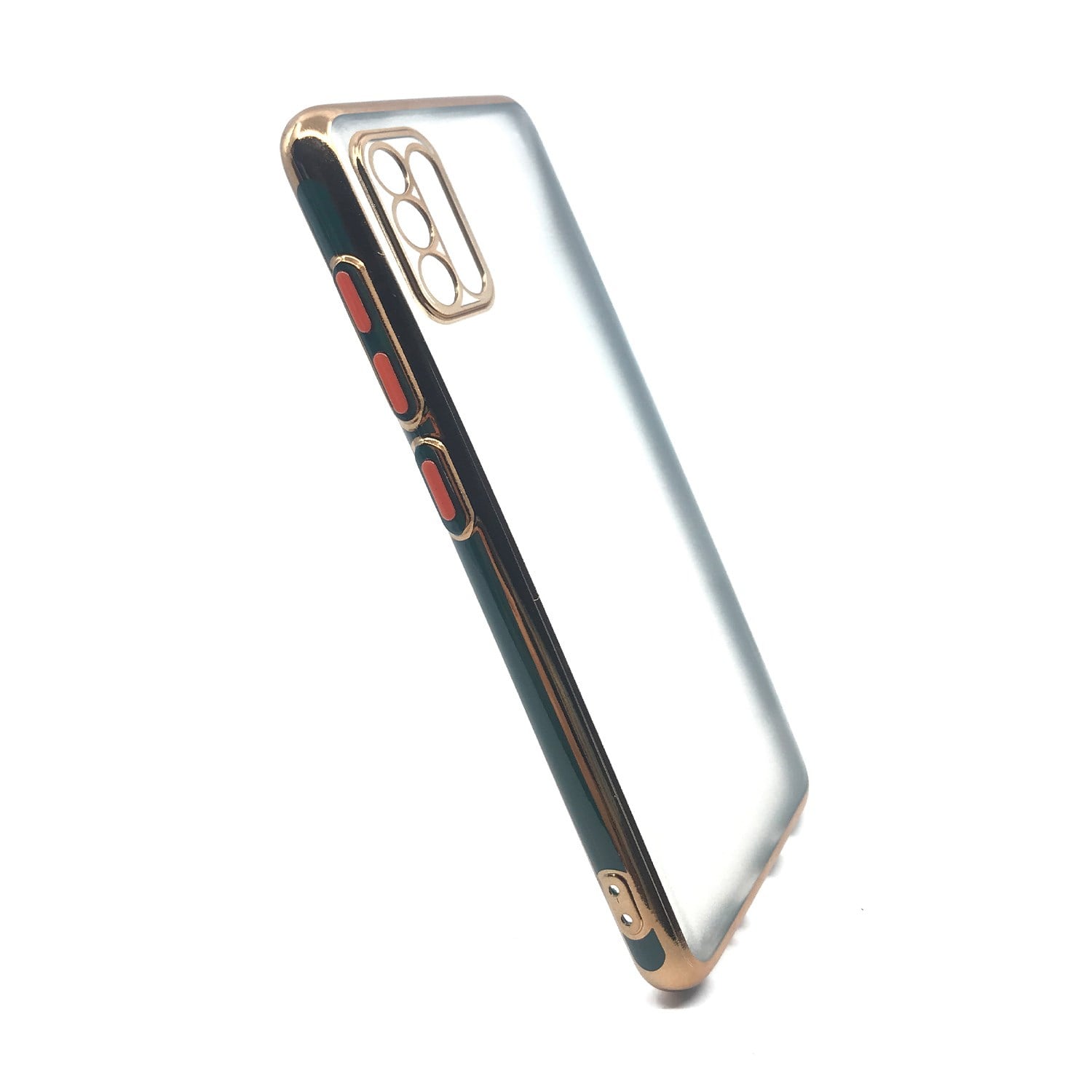 Nettech Samsung Galaxy A31 Uyumlu Renkli Kenar Zone Seri Arka Koruma Kılıf NT-91169