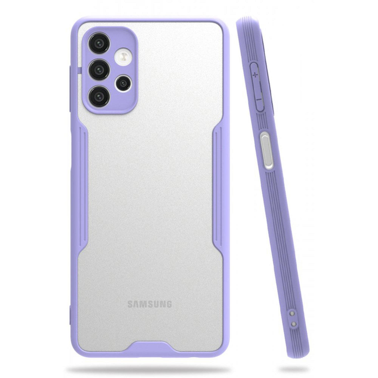 Nettech Samsung Galaxy A52 Uyumlu Platin Seri Arka Koruma Kılıf NT-86399