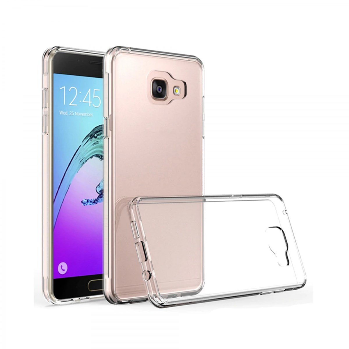 Nettech Samsung Galaxy A520 A5 2017 Uyumlu Şeffaf Seri Arka Koruma Kılıf VR-6541