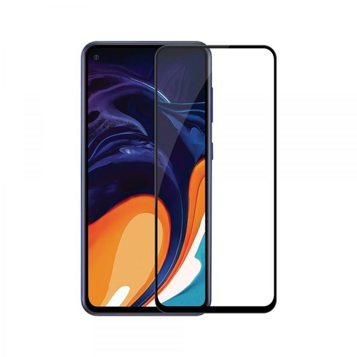 Nettech Samsung Galaxy A60 Uyumlu 5D Glas Full Cam Koruyucu VR-18371