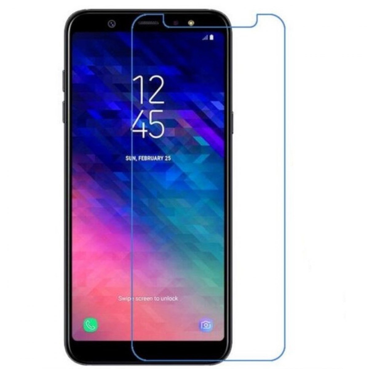 Nettech Samsung Galaxy A600 A6 2018 Uyumlu Ön Koruma Cam Ekran Koruyucu NT-24894