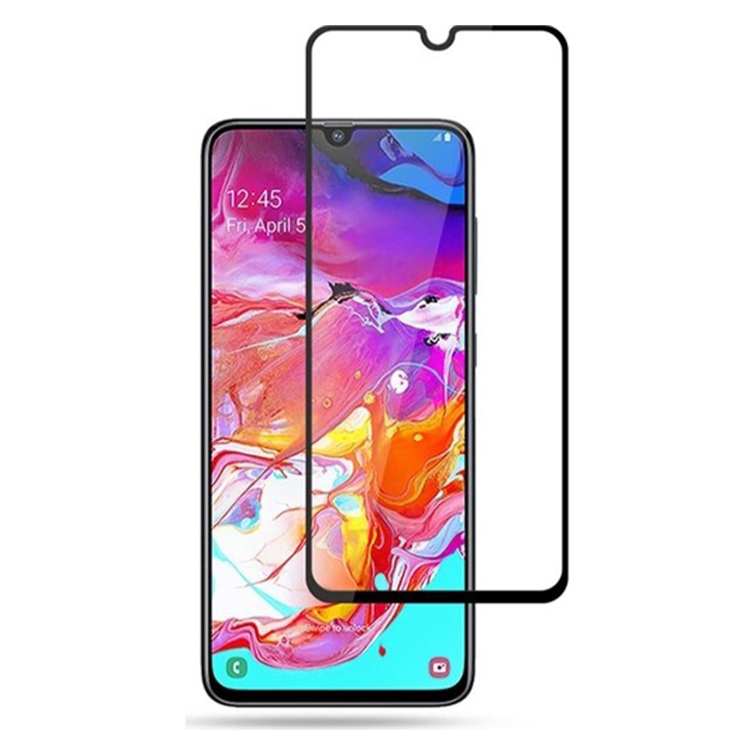 Nettech Samsung Galaxy A70 Uyumlu Ön Koruma Mat Seramik Nano Ekran Koruyucu NT-88588
