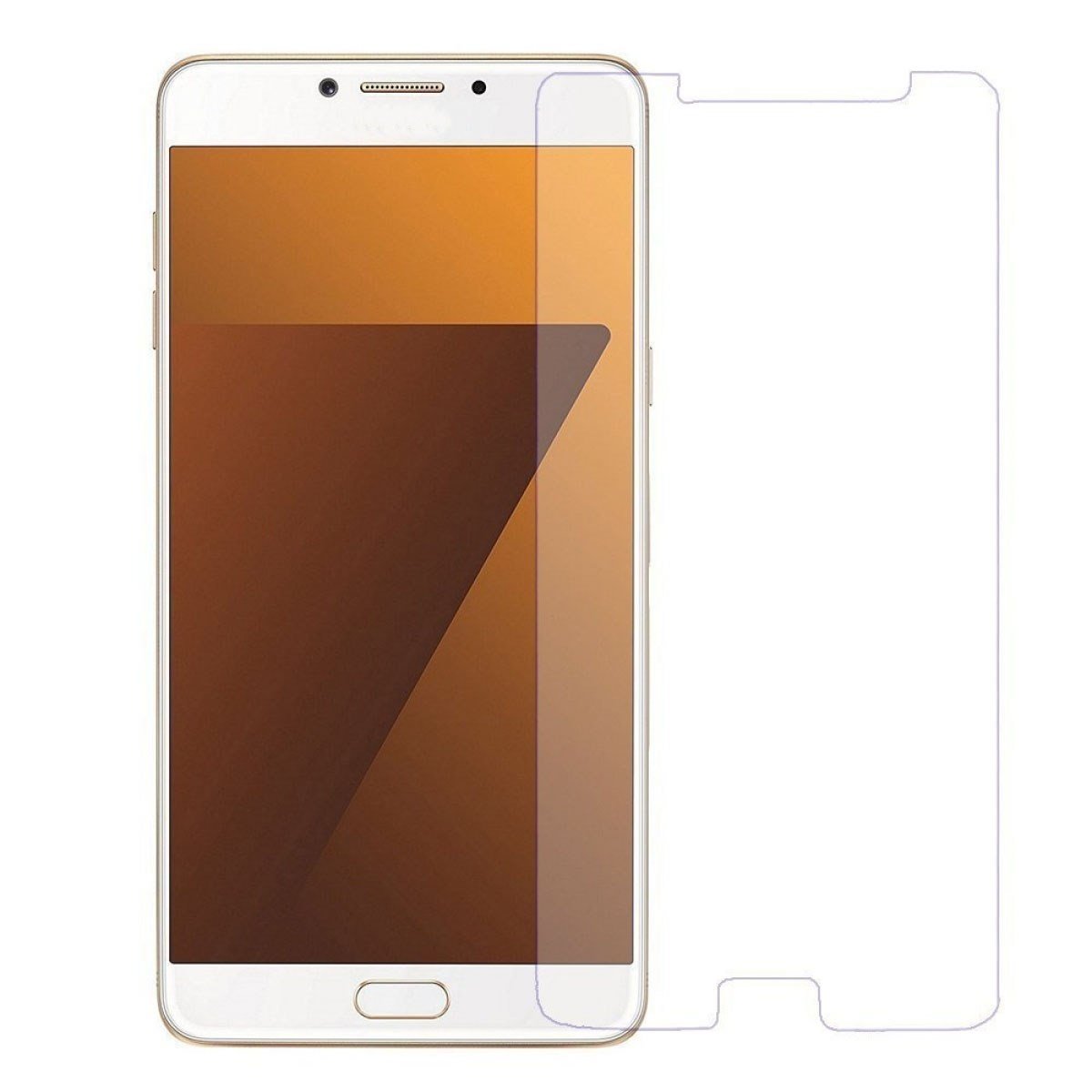 Nettech Samsung Galaxy C7010 C7 Pro Uyumlu Ön Koruma Cam Ekran Koruyucu NT-20699