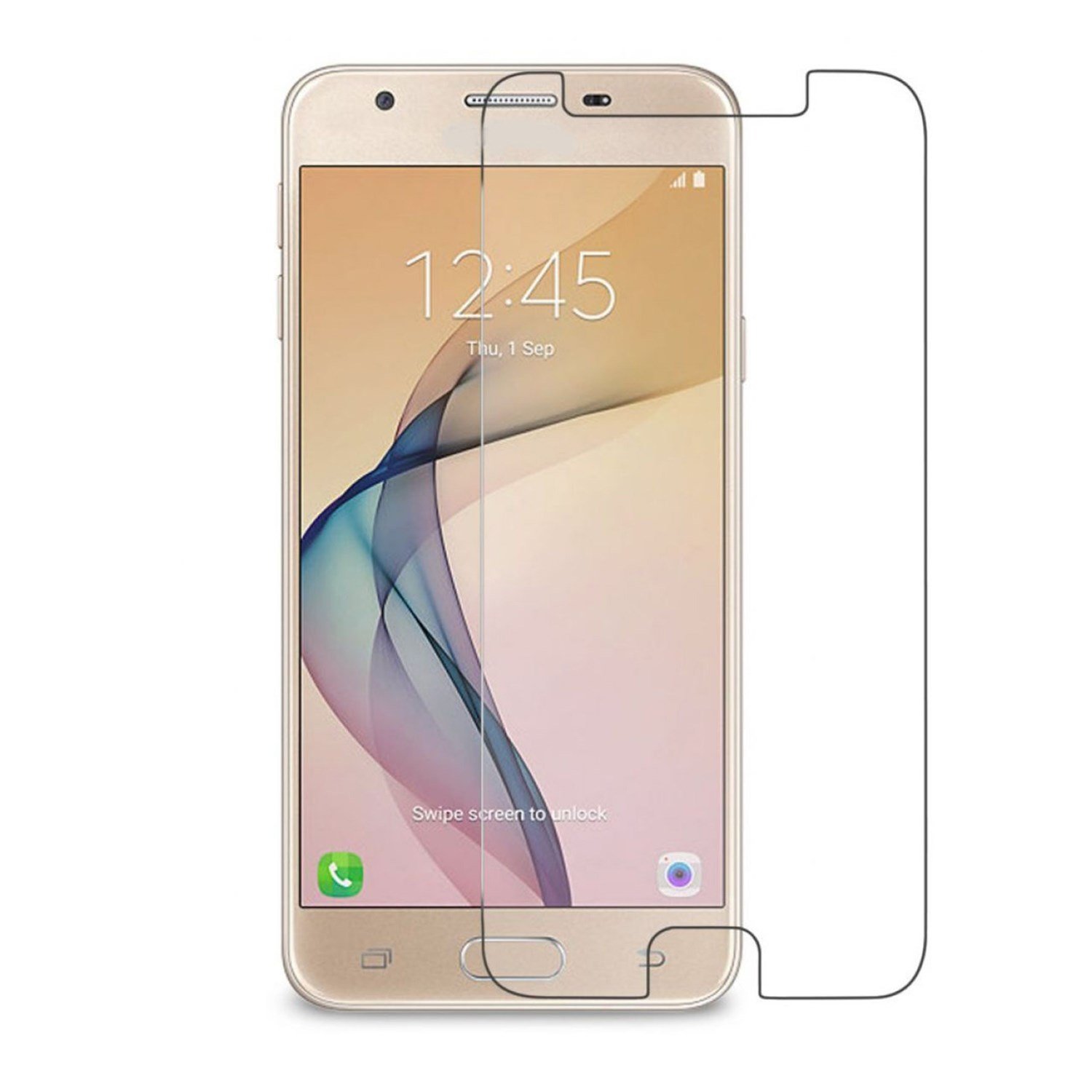 Nettech Samsung Galaxy G570 J5 Prime Uyumlu Ön Koruma Cam Ekran Koruyucu NT-14011