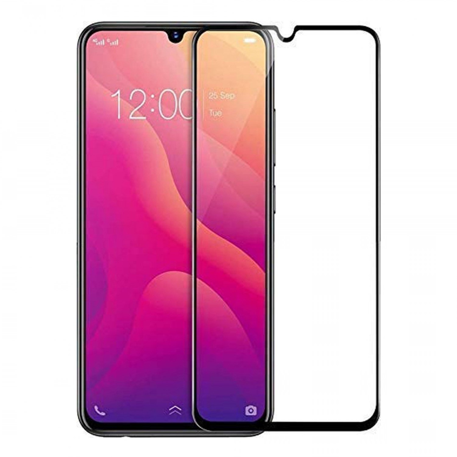 Nettech Samsung Galaxy M10S Uyumlu 5D Glas Full Cam Koruyucu NT-82513
