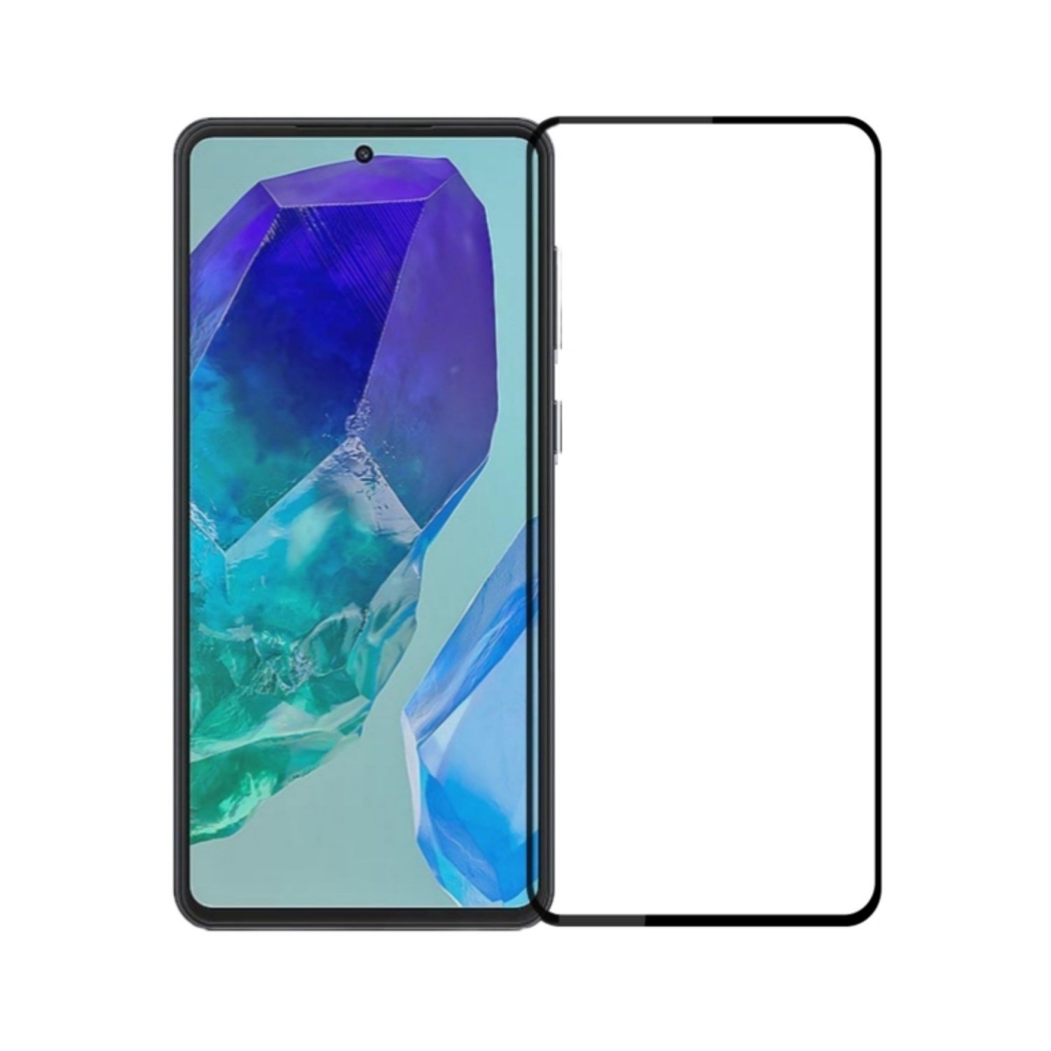 Nettech Samsung Galaxy M55 5G Uyumlu 5D Glas Full Cam Koruyucu NT-111445