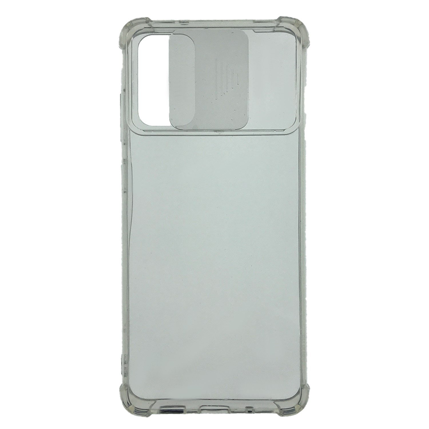 Nettech Samsung Galaxy S20 Plus Uyumlu Şeffaf Kamera Kızaklı Arka Koruma Kılıf NT-91269