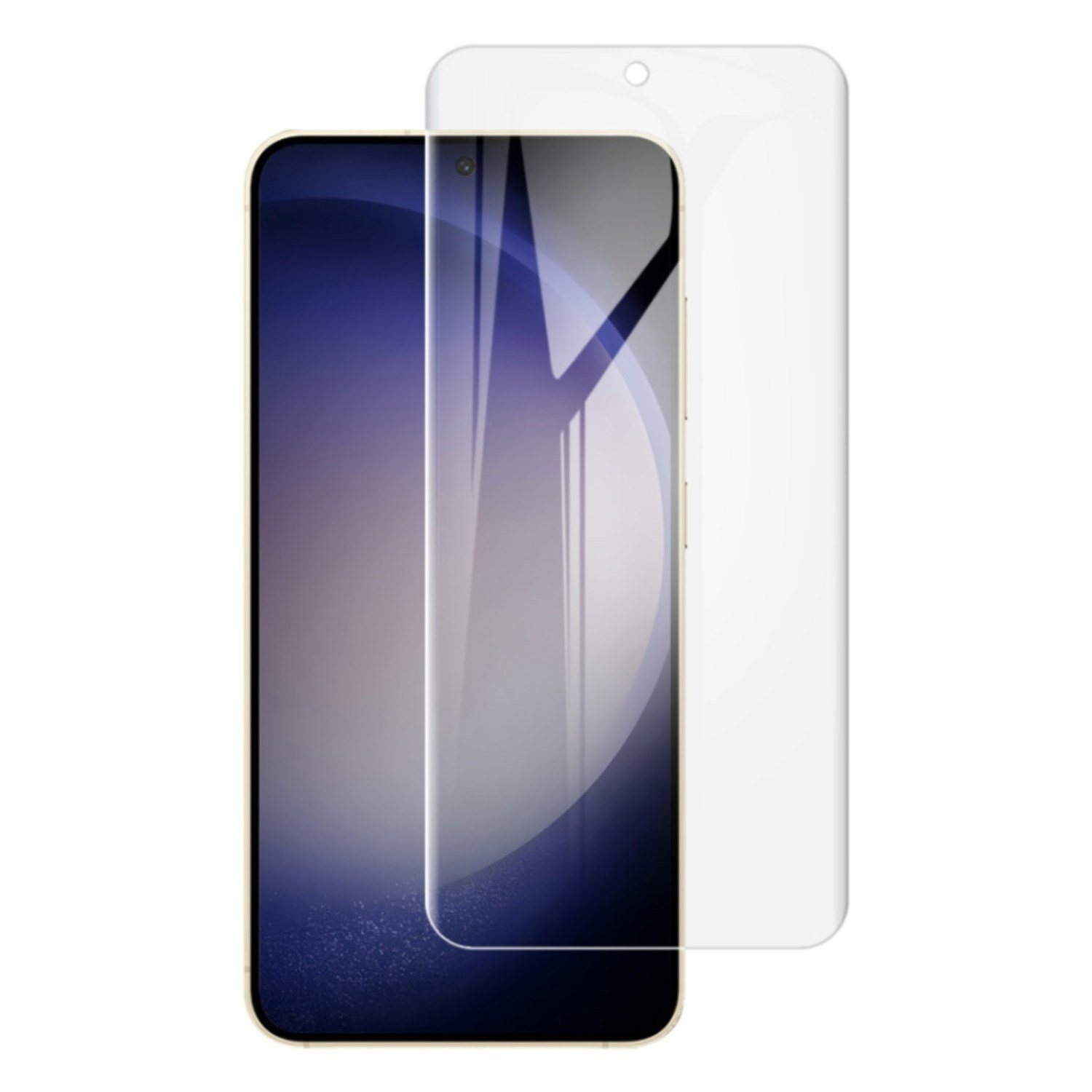 Nettech Samsung Galaxy S25 Plus Uyumlu 5D Glas Full Cam Koruyucu NT-115776