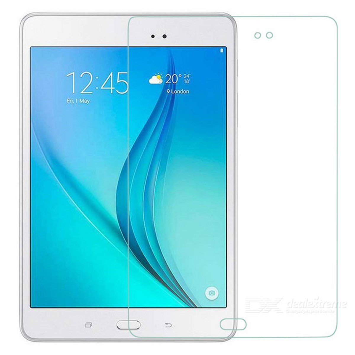 Nettech Samsung Galaxy T350 Tab A 8.0 Uyumlu Ön Koruma Cam Ekran Koruyucu NT-6394