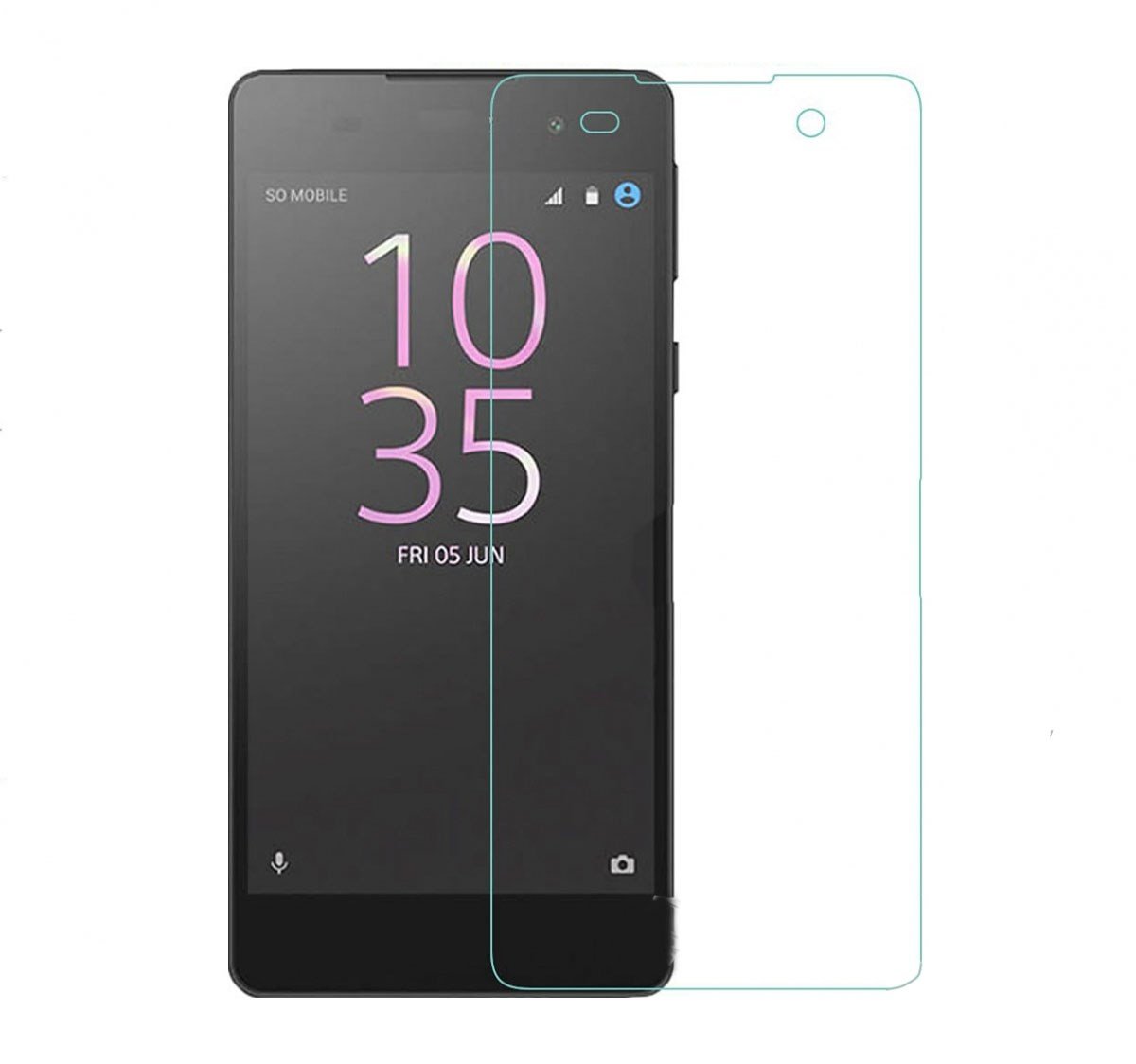 Nettech Sony Xperia E5 Uyumlu Ön Koruma Cam Ekran Koruyucu NT-12982