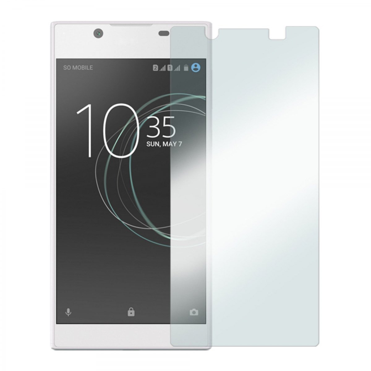 Nettech Sony Xperia L1 Uyumlu Ön Koruma Cam Ekran Koruyucu NT-17482