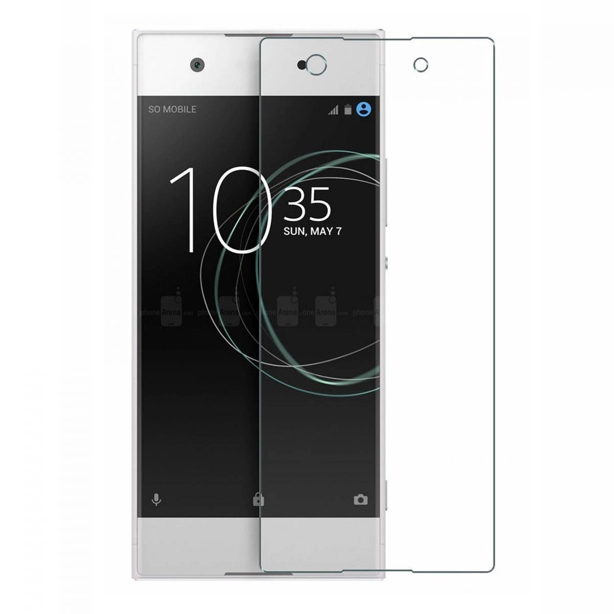 Nettech Sony Xperia Xa1 Plus Uyumlu Ön Koruma Cam Ekran Koruyucu NT-19579