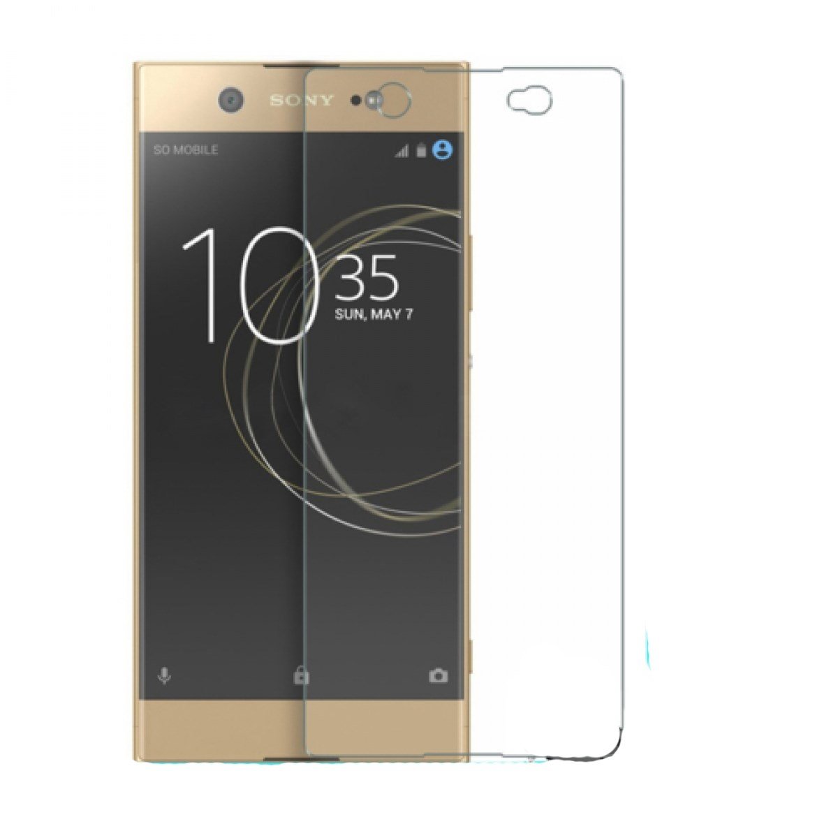 Nettech Sony Xperia Xa1 Uyumlu Ön Koruma Cam Ekran Koruyucu NT-16504