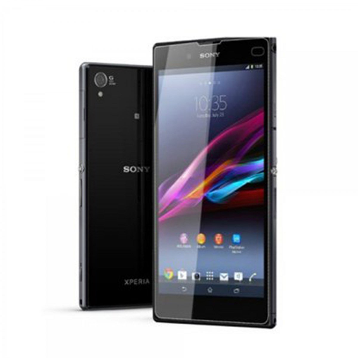 Nettech Sony Xperia Z1 Uyumlu Arka Koruma Cam Ekran Koruyucu NT-7882