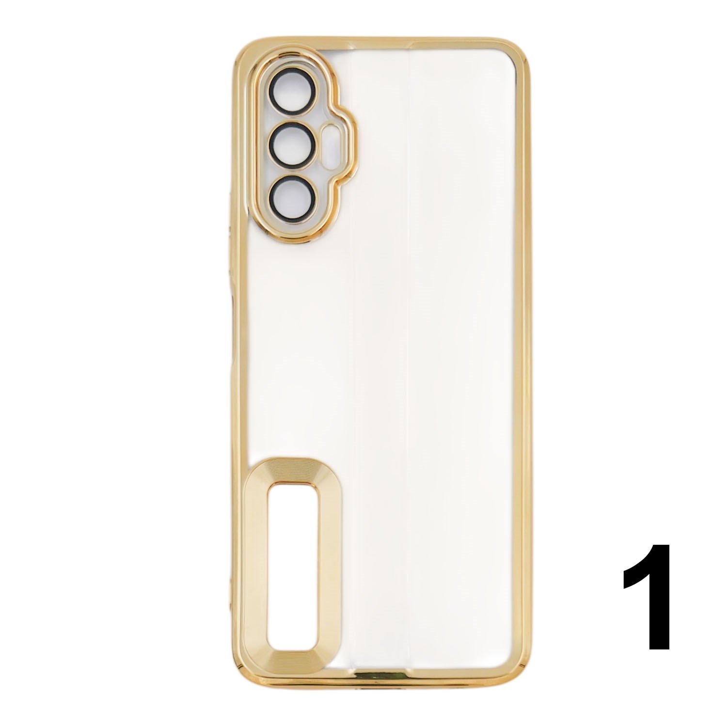 Nettech Tecno Pova 3 Uyumlu Round Silikon Seri Arka Koruma Kılıf NT-104811