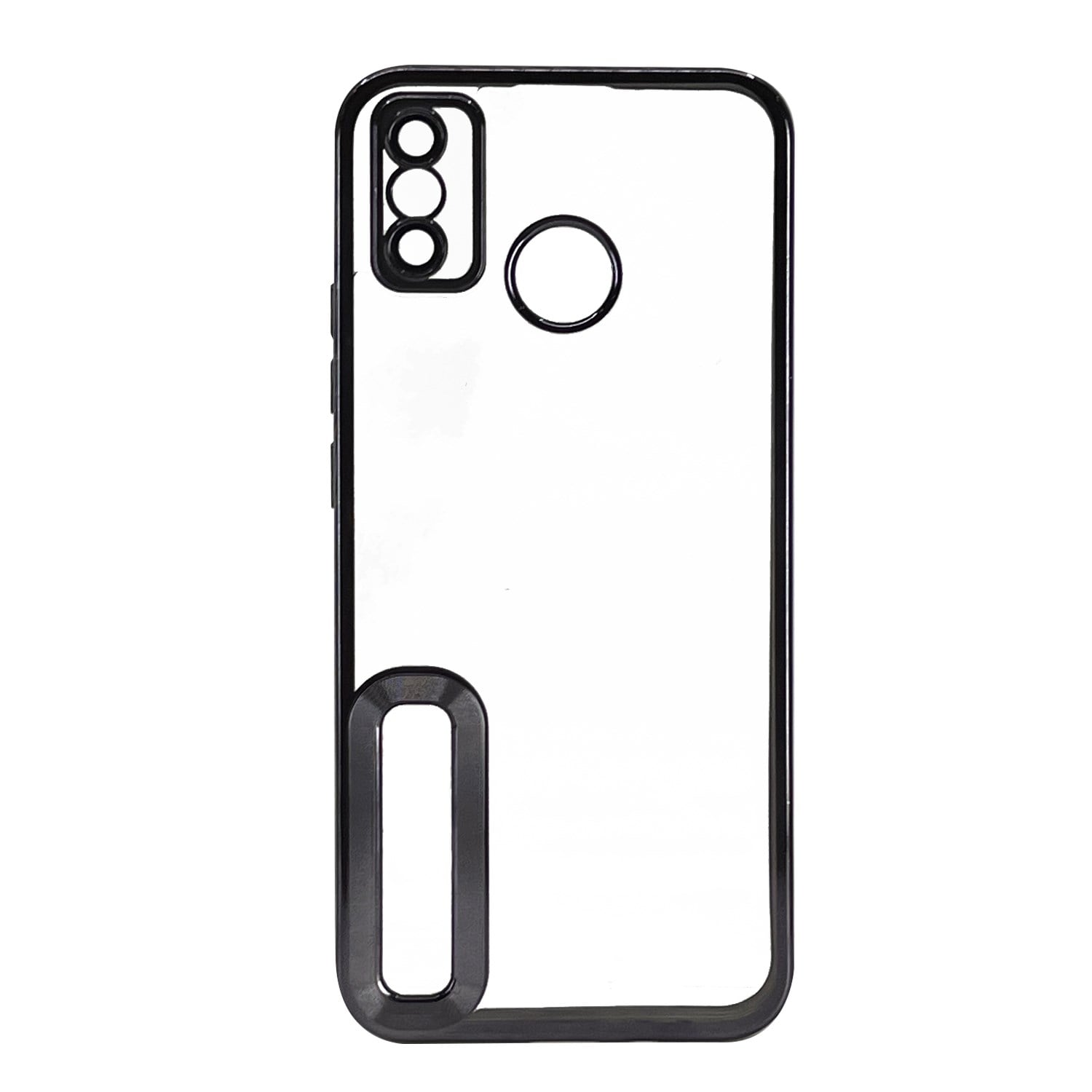 Nettech Tecno Spark 6 Go Uyumlu Round Silikon Seri Arka Koruma Kılıf NT-104813
