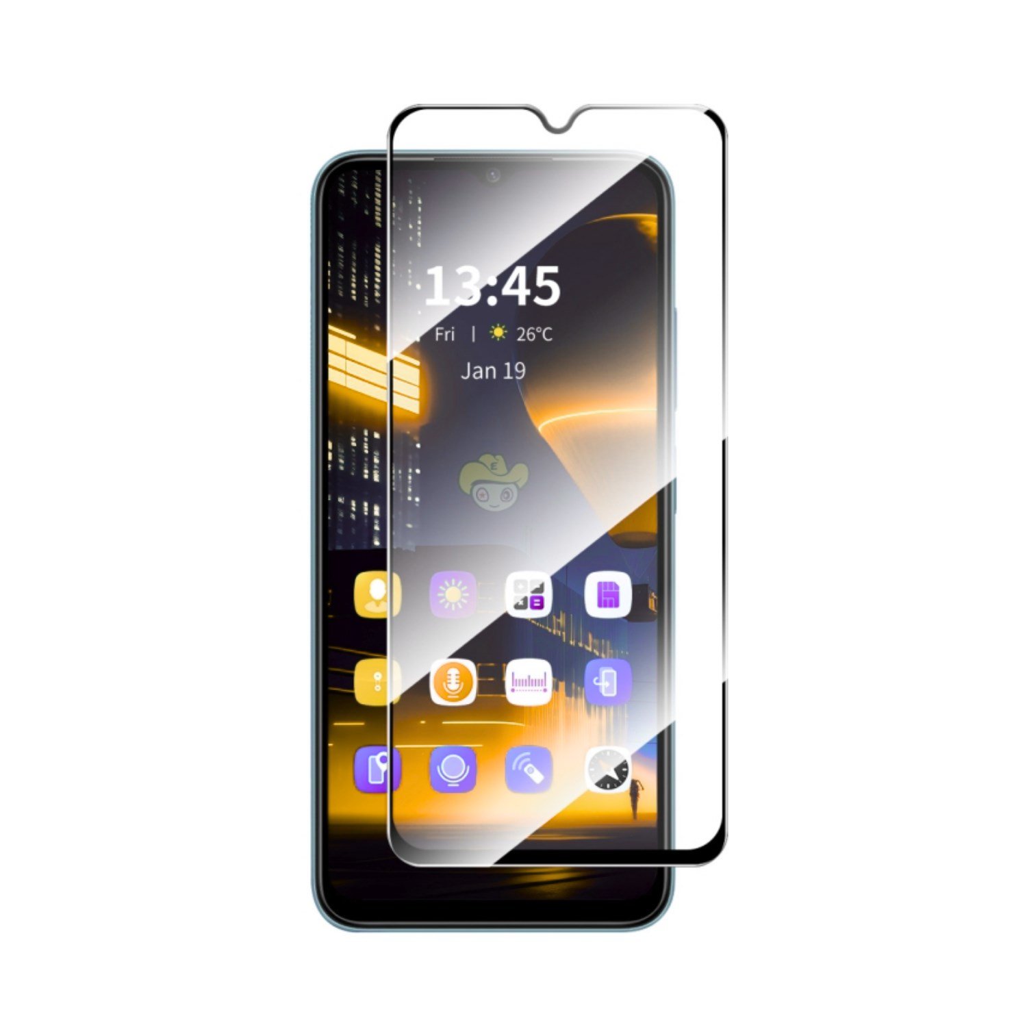 Nettech Tecno Spark Go 2023 Uyumlu 5D Glas Full Cam Koruyucu NT-111483