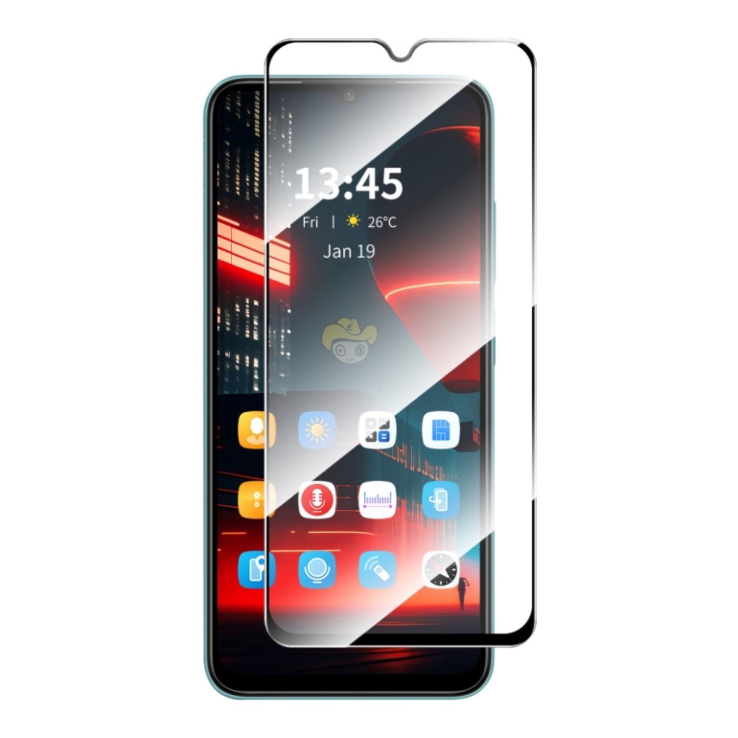 Nettech Tecno Spark Go Uyumlu 5D Glas Full Cam Koruyucu NT-115814