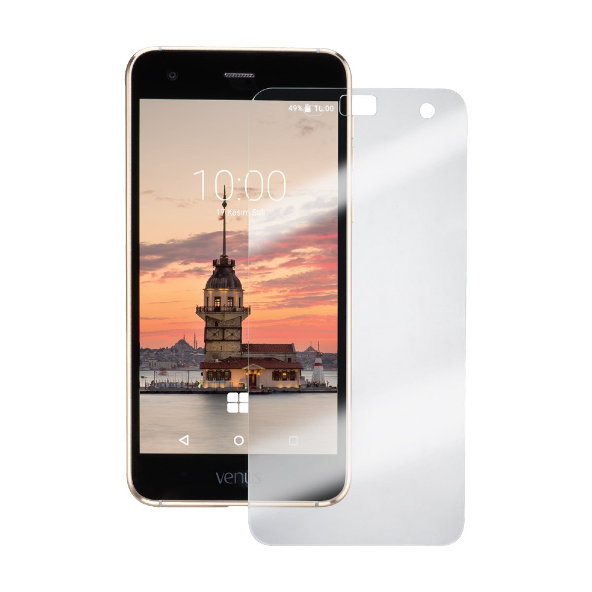 Nettech Vestel Venüs V3 5580 Uyumlu Ön Koruma Nano Ekran Koruyucu NT-14942
