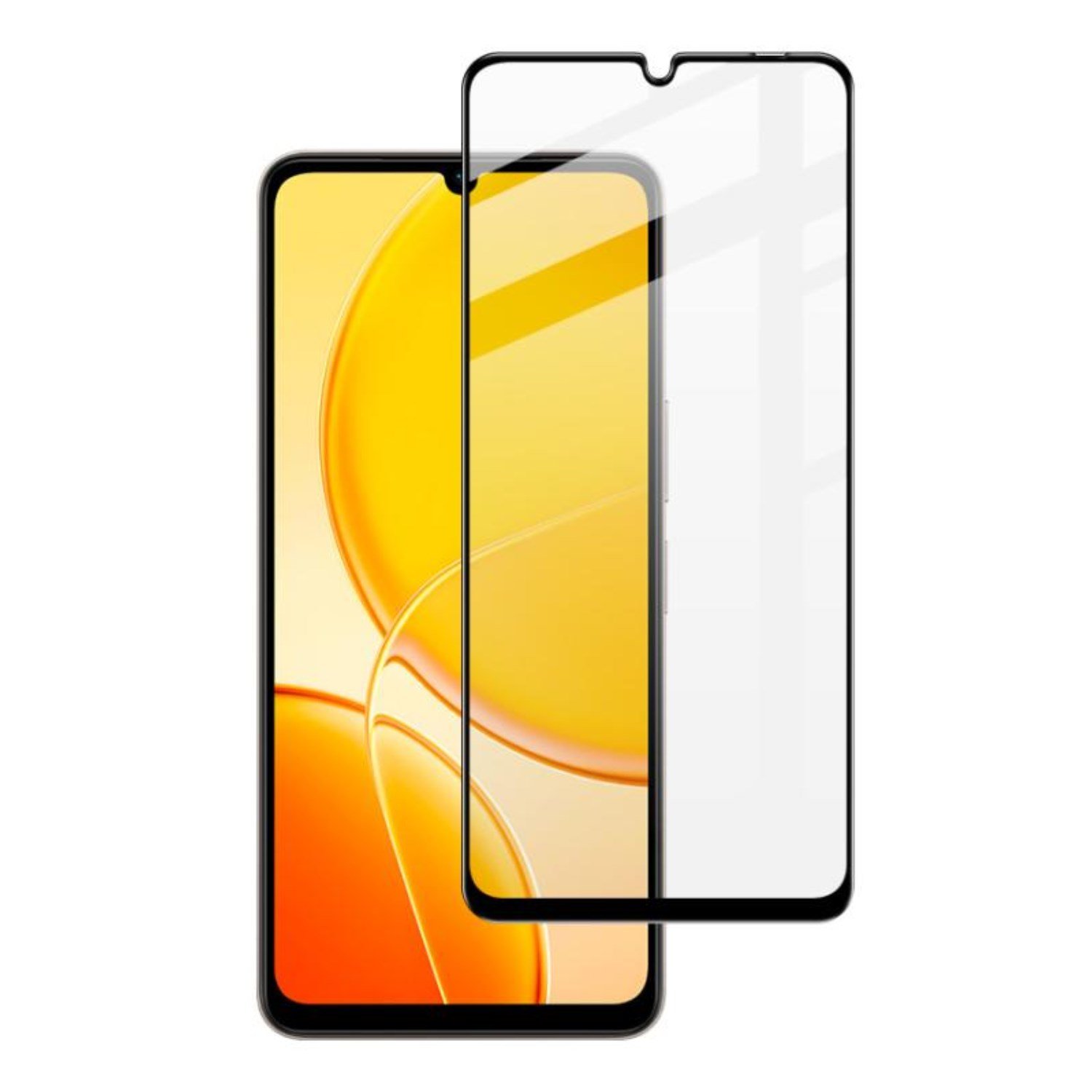 Nettech Vivo Y29S Uyumlu 5D Glas Full Cam Koruyucu NT-115823