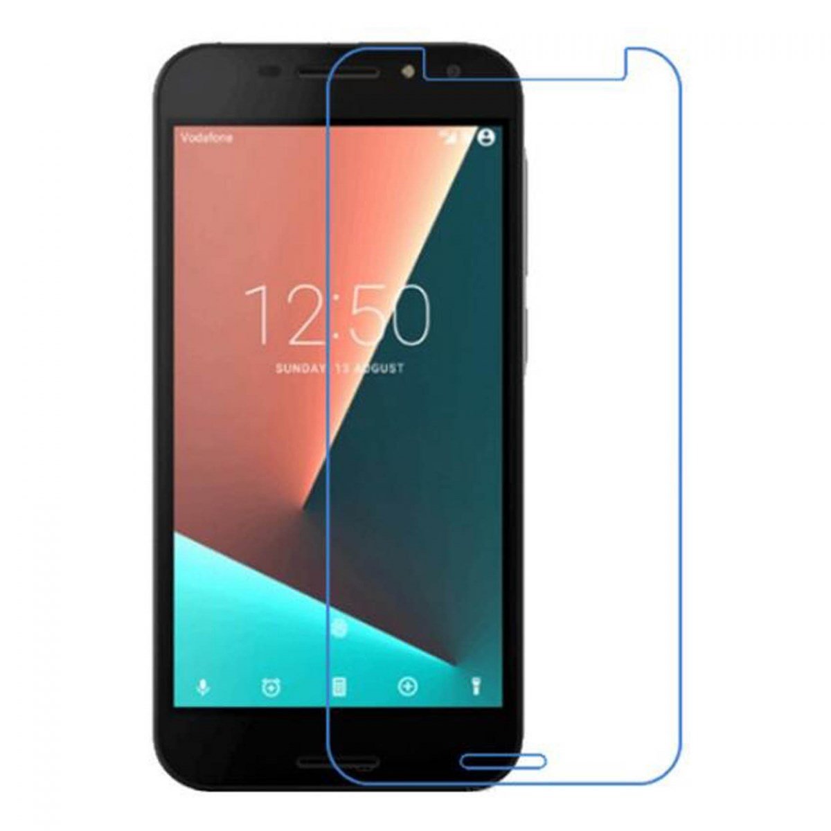 Nettech Vodafone Smart N8 Uyumlu Ön Koruma Cam Ekran Koruyucu NT-19580