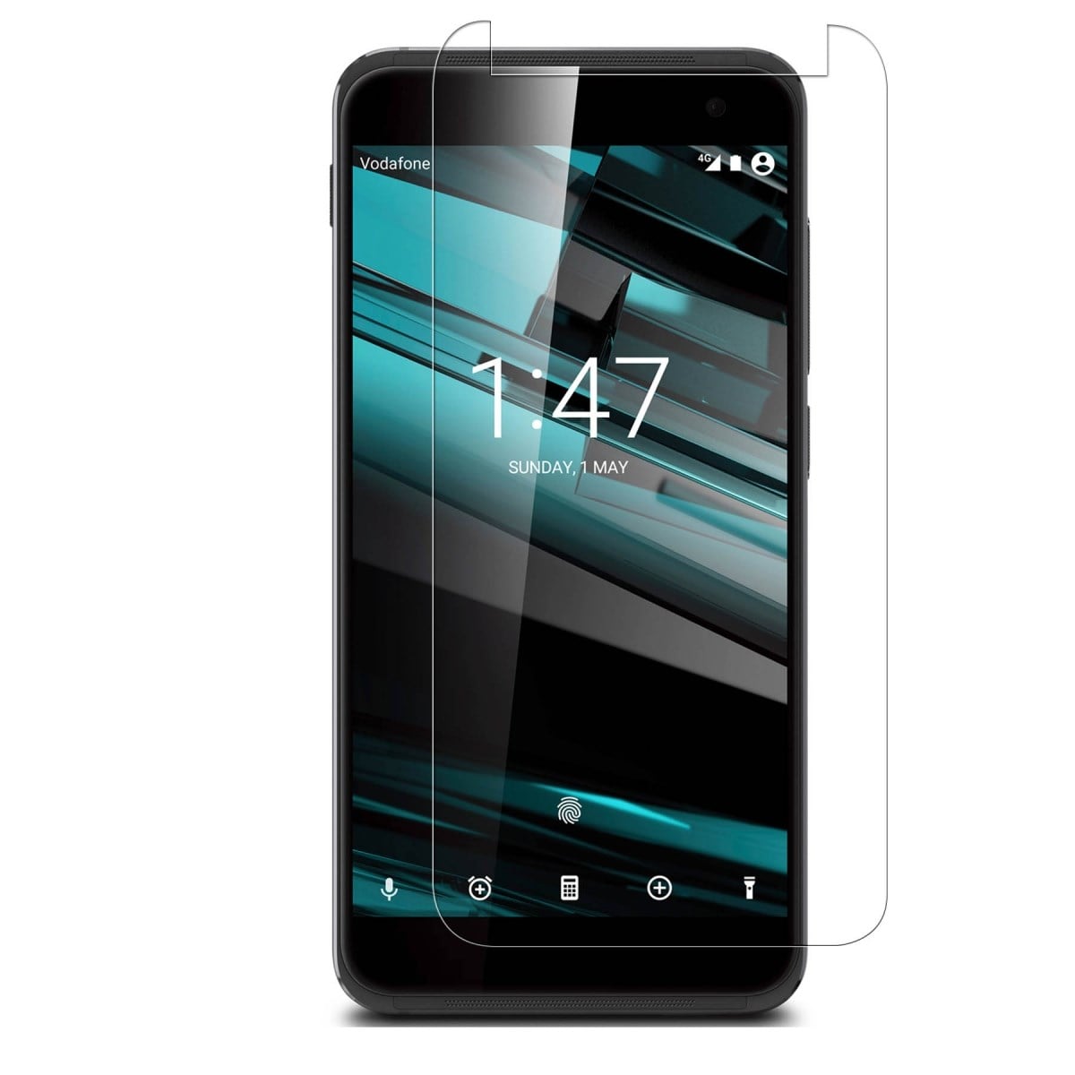 Nettech Vodafone Smart Pro 7 Uyumlu Ön Koruma Nano Ekran Koruyucu NT-12620