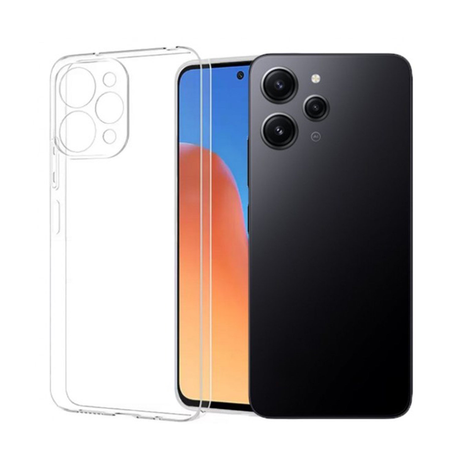 Nettech Xiaomi Redmi 12 Uyumlu Lüx Seri Kamera Korumalı Arka Koruma Kılıf NT-105353