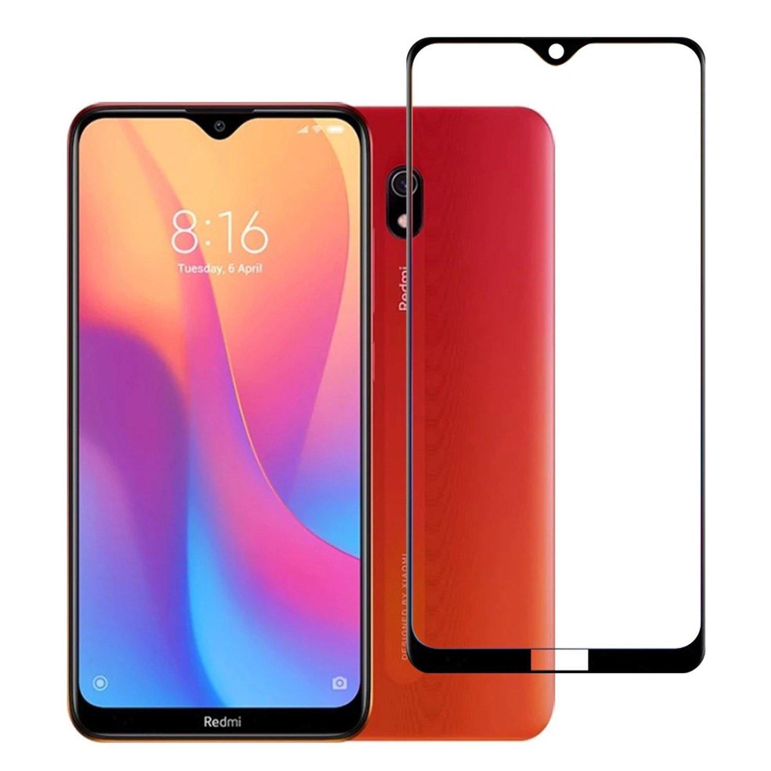 Nettech Xiaomi Redmi 8A Uyumlu Ön Koruma Mat Seramik Nano Ekran Koruyucu NT-88492