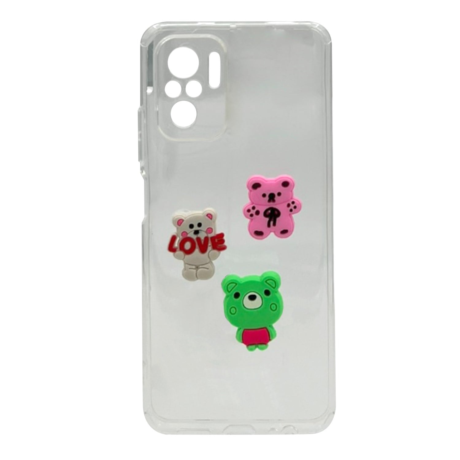 Nettech Xiaomi Redmi Note 10 Uyumlu Maskot Seri Arka Koruma Kılıf NT-106193