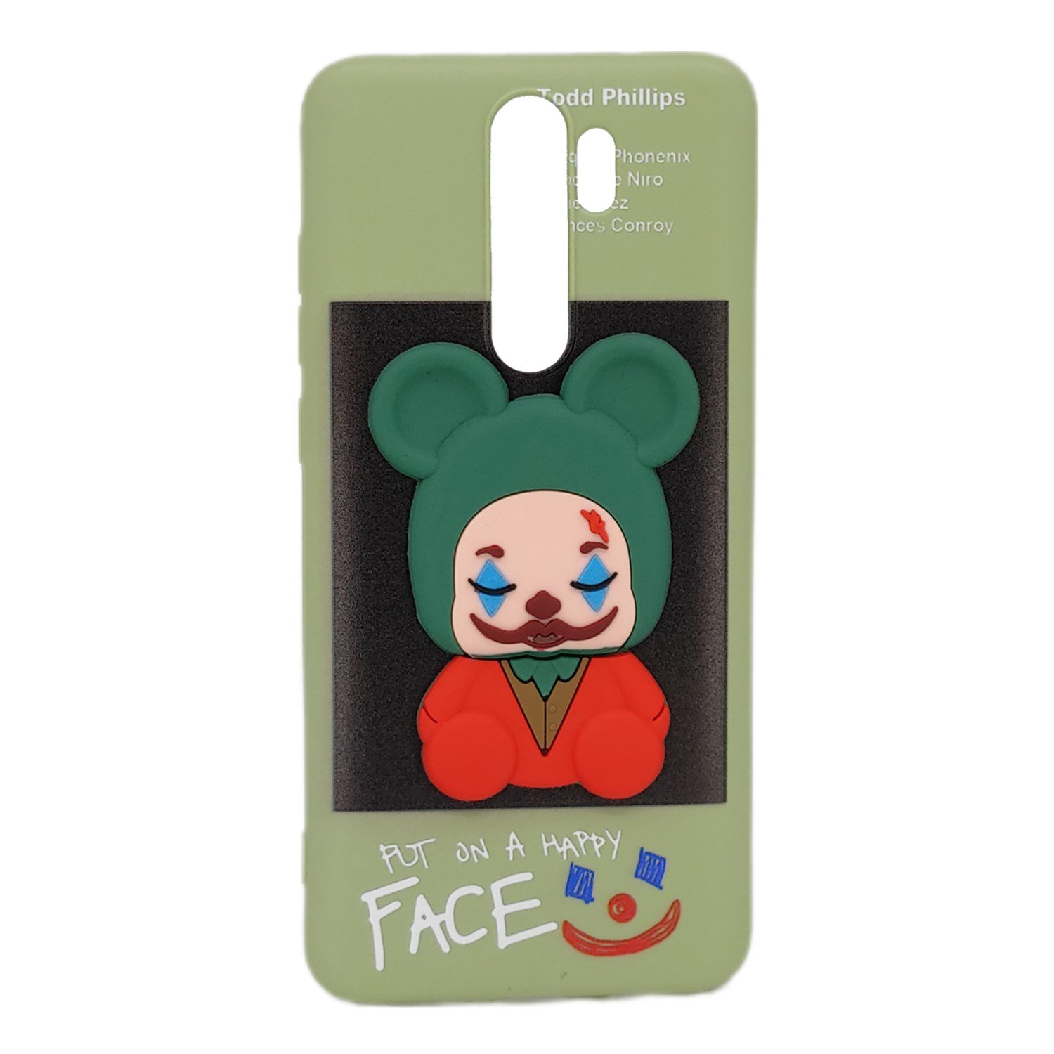 Nettech Xiaomi Redmi Note 8 Pro Uyumlu Three D Case Seri Arka Koruma Kılıf NT-95099