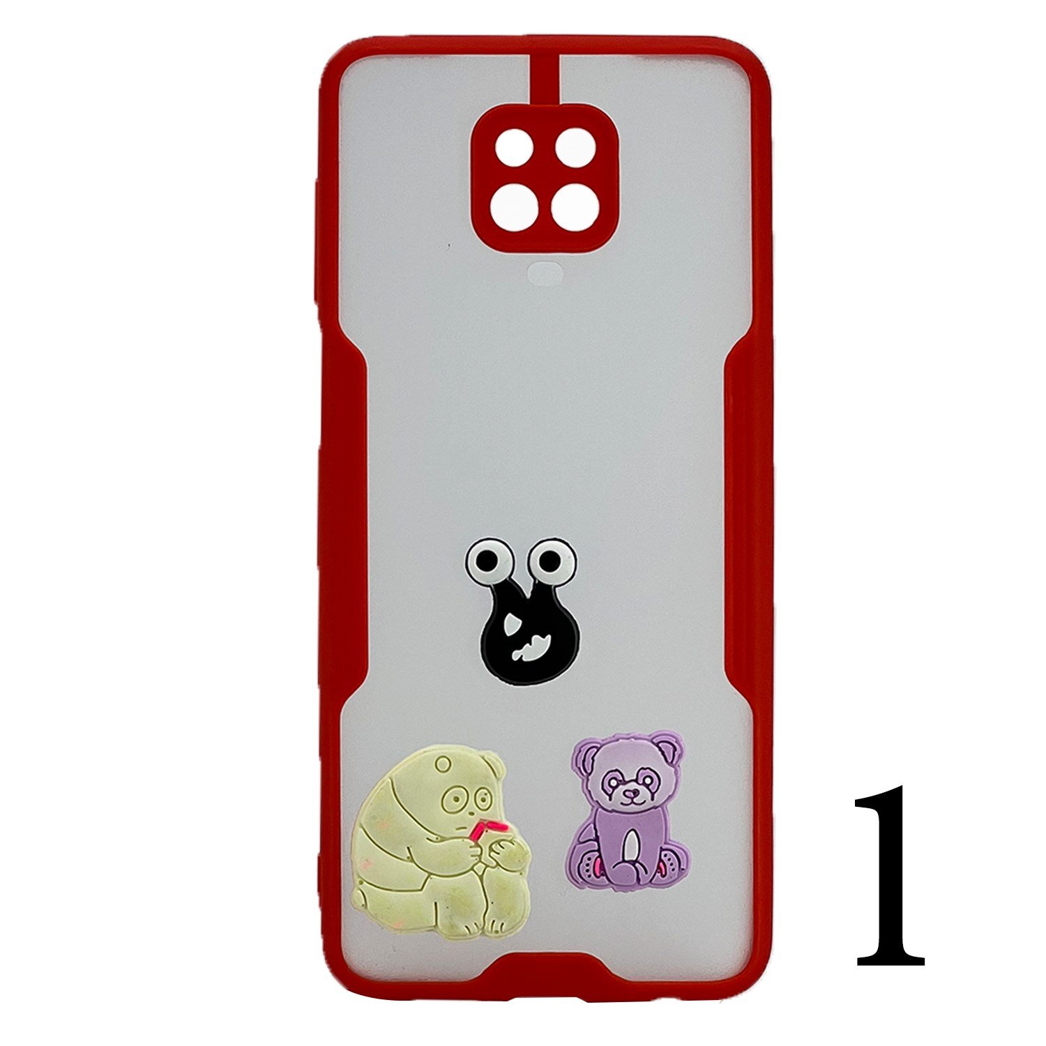 Nettech Xiaomi Redmi Note 9s Uyumlu Maskot Seri Arka Koruma Kılıf NT-106256