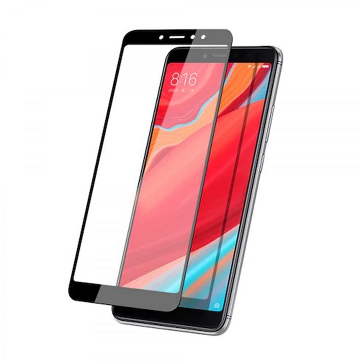 Nettech Xiaomi Redmi S2 Uyumlu 5D Glas Full Cam Koruyucu VR-14863