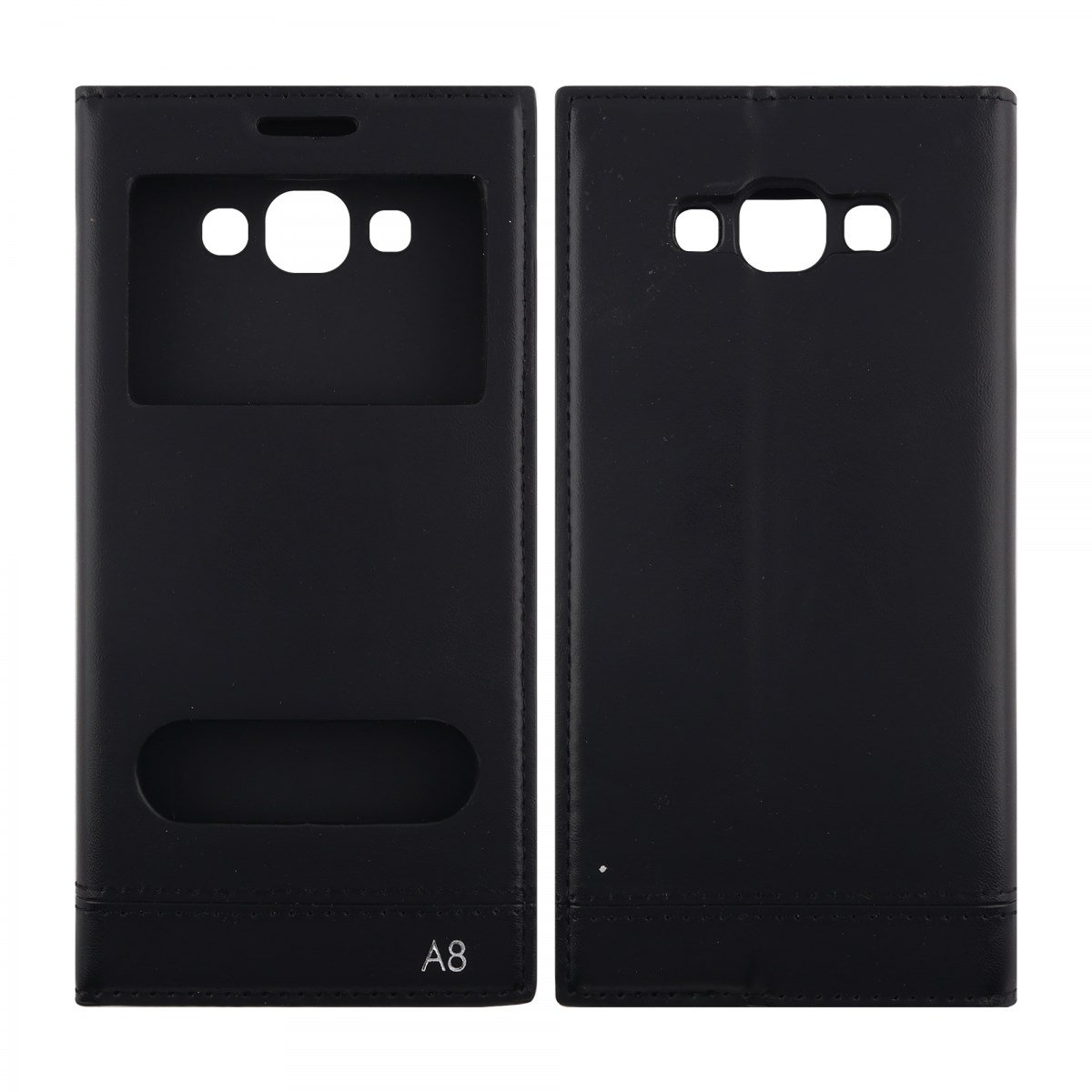 Samsung Samsung Galaxy A8 Uyumlu Pencereli Kapaklı Kılıf VR-5388